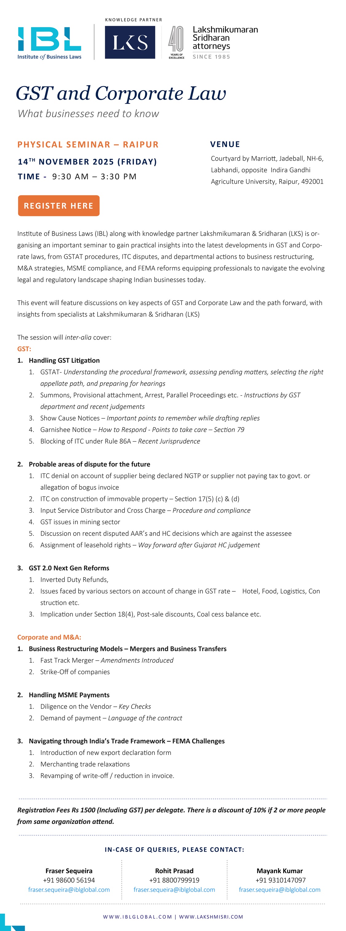 GST and Corporate Law: what businesses need to know